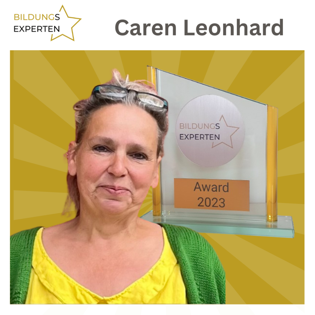 Caren Leonhard - Bildungsexperten Award - Fortbildung für Kita, Grundschule, Förderschule