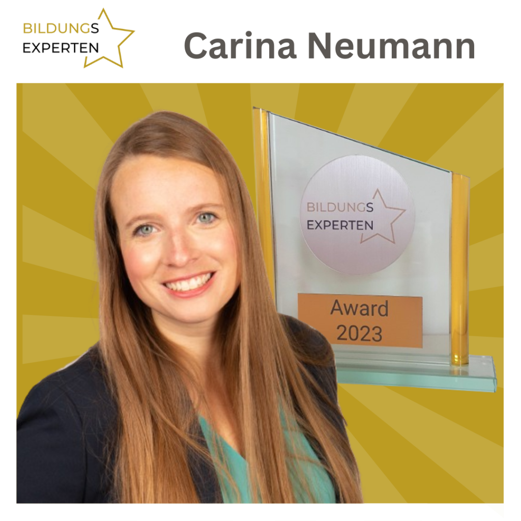 Carina Neumann Bildungsexperten Award