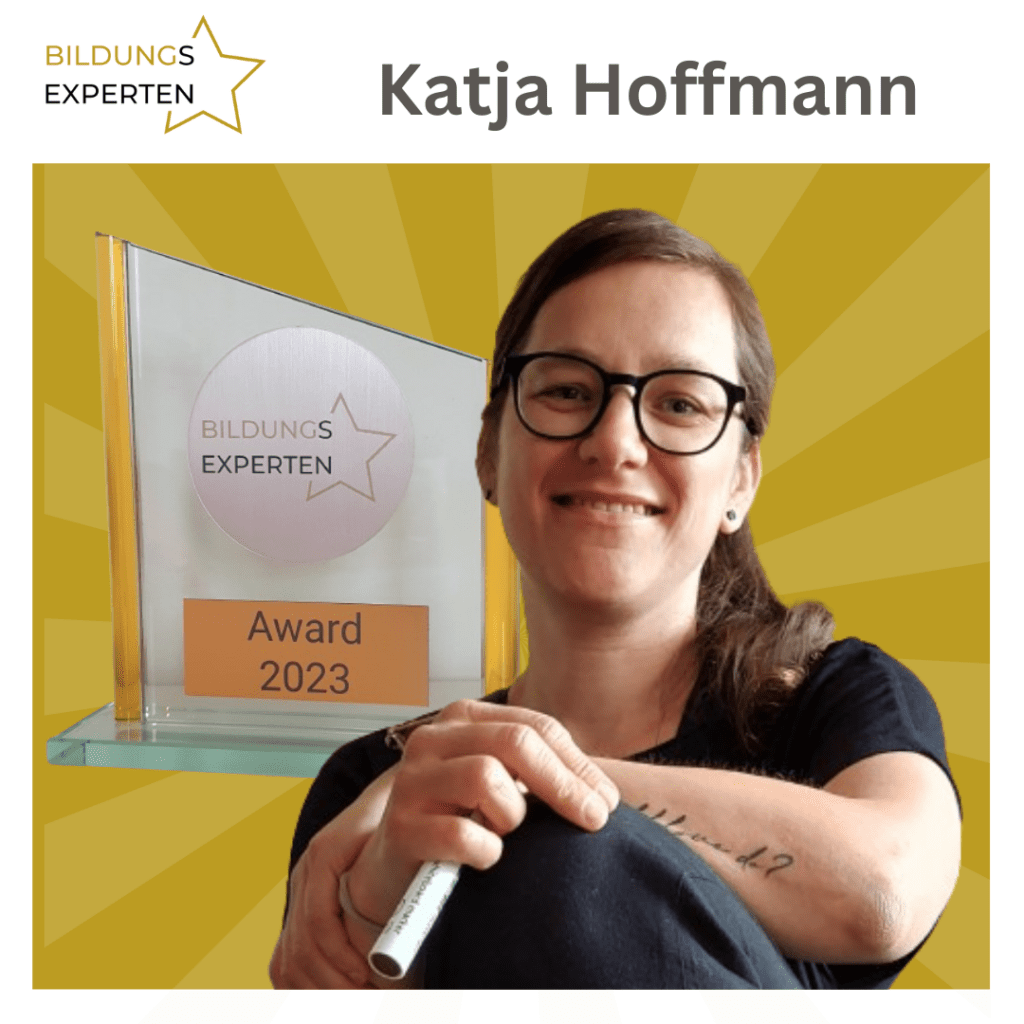 Katja Hoffmann - Bildungsexperten Award - Fortbildung für Kita, Grundschule, Förderschule, KJH